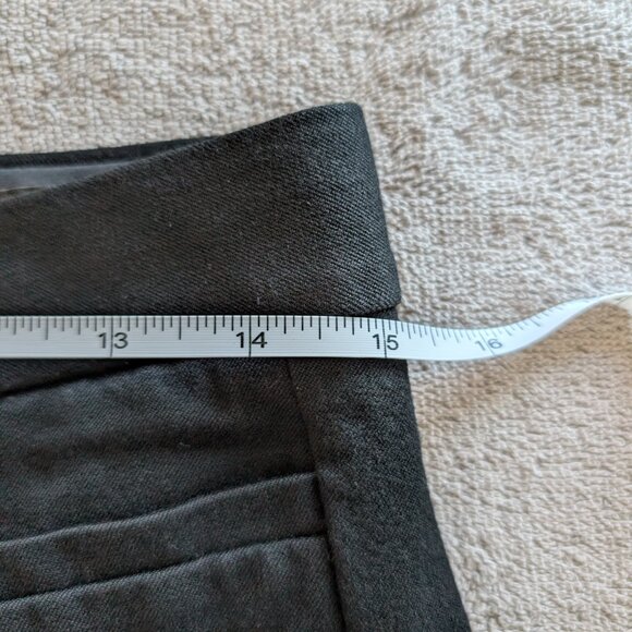 Banana Republic Black Low Rise Slim Ankle Sloan Pant Business Workwear Women's 4 - Picture 11 of 12